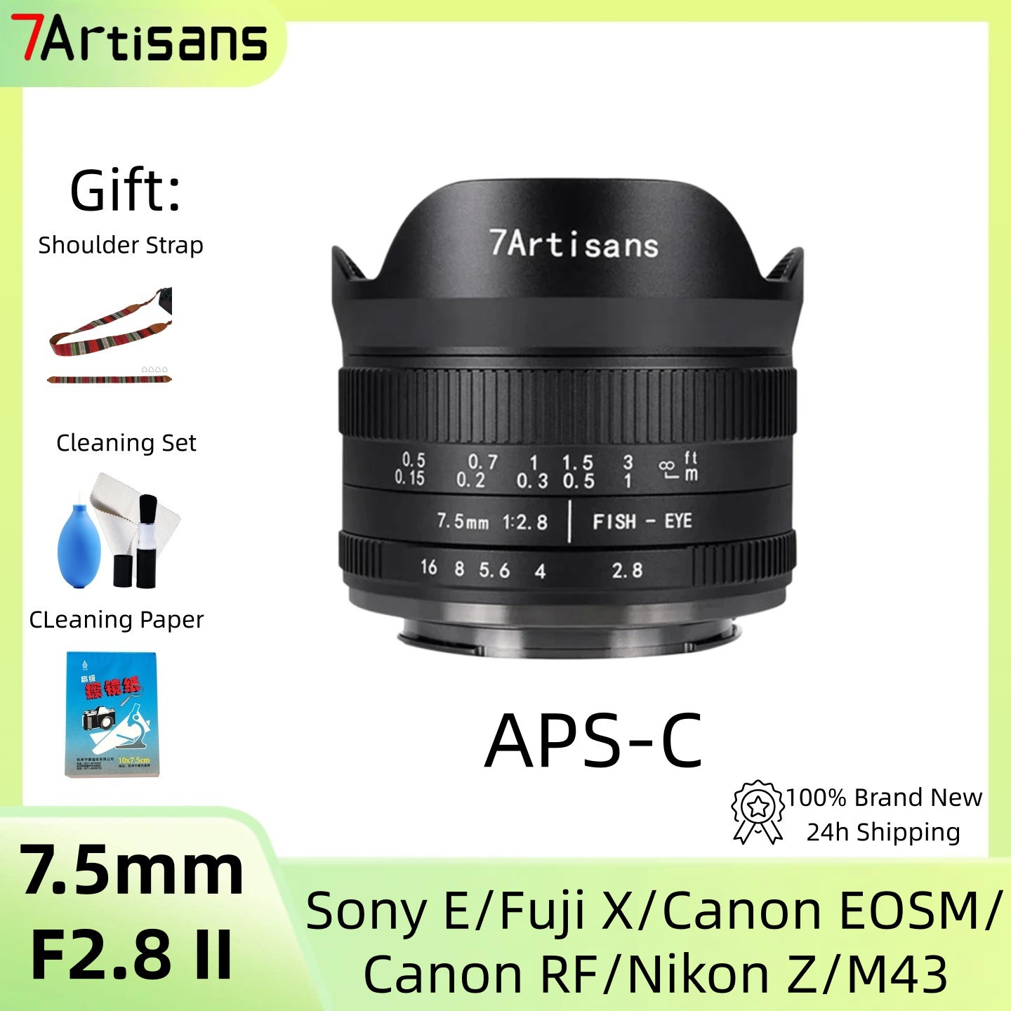 Canon Camera Eos M50 Mark Ii - Lente manual grande angular olho de