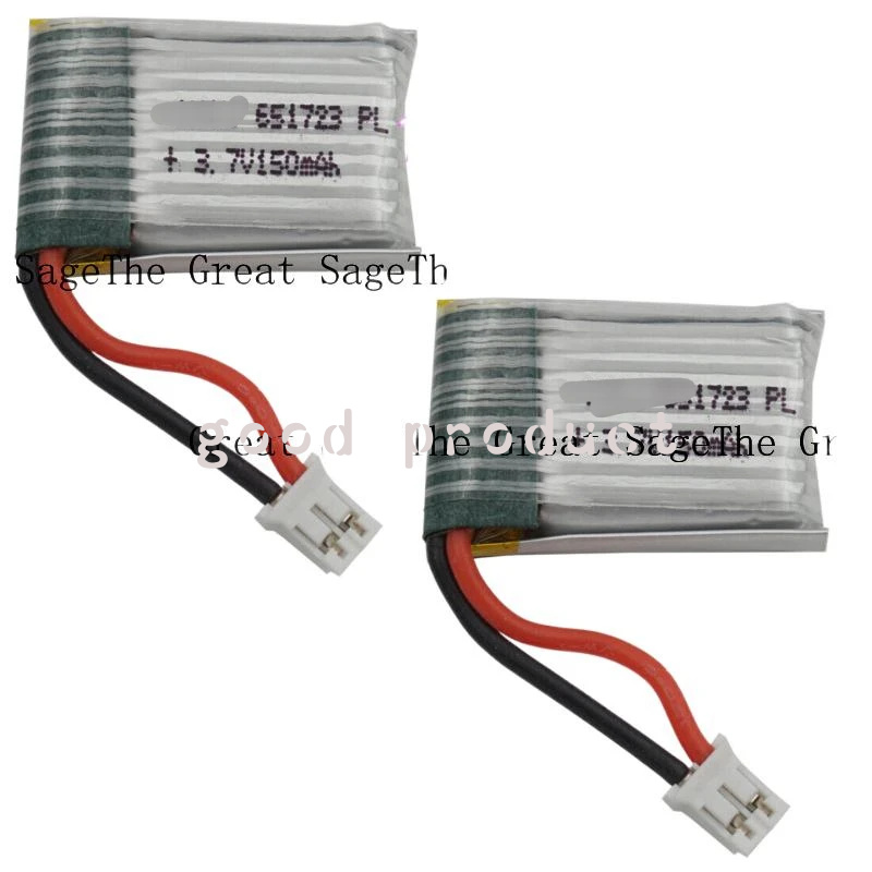 Eachine Drone E010 - bateria 651723 25C do polímero Li