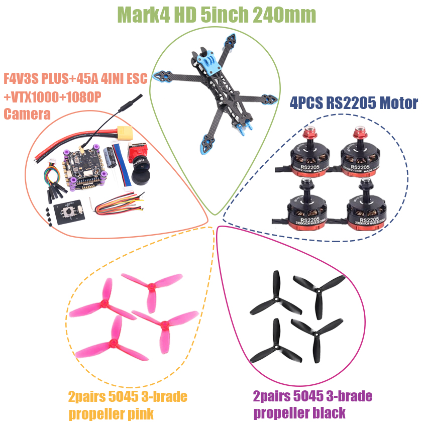 Betaflight Fc F4 - Controlador de Voo Happy F4V3S PLUS
