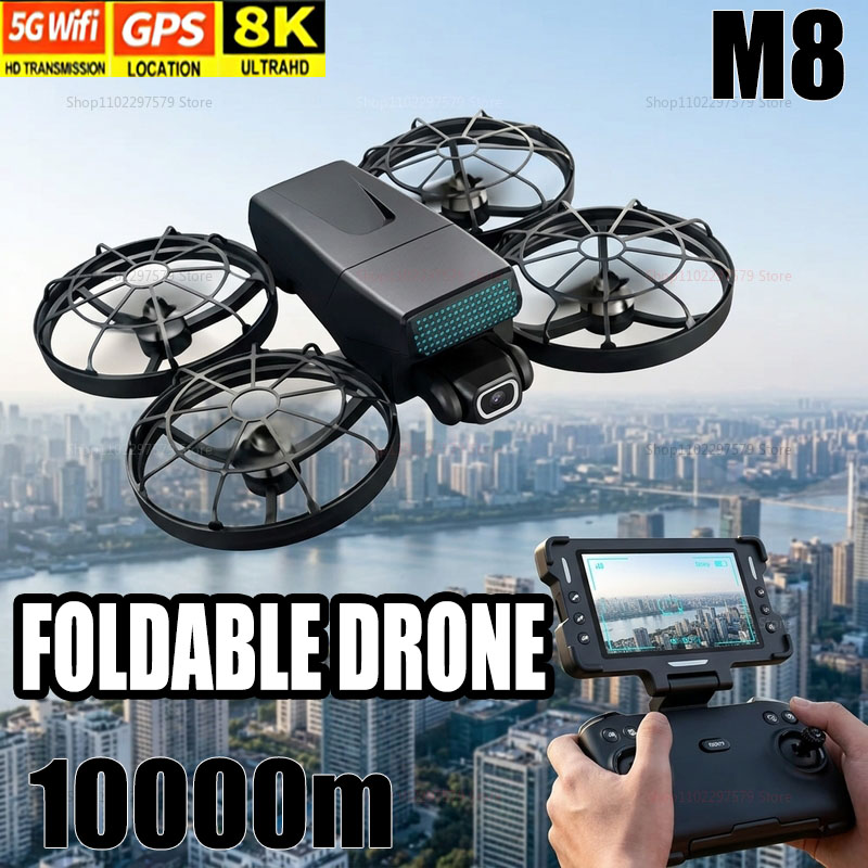 Drone Lidar - Novos Drones M8 GPS 8K Profissional