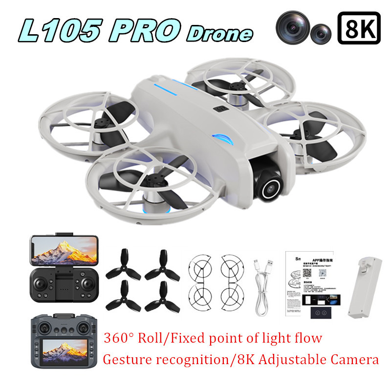 Drone Lidar - Drone L105 PRO com Lente Dupla