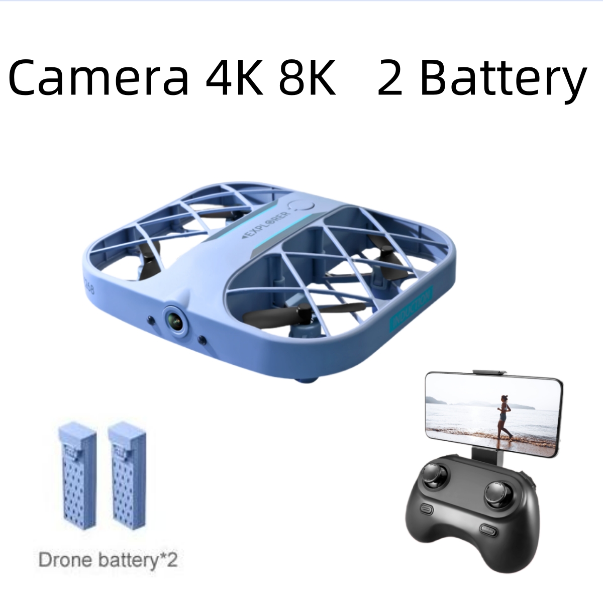 Drone Lidar - Drone JJRC H107 FPV RC com