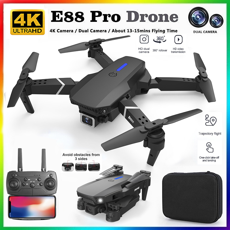2026 NOVO E88 Drone RC Profiss - Drone Surveying avaliação e preço
