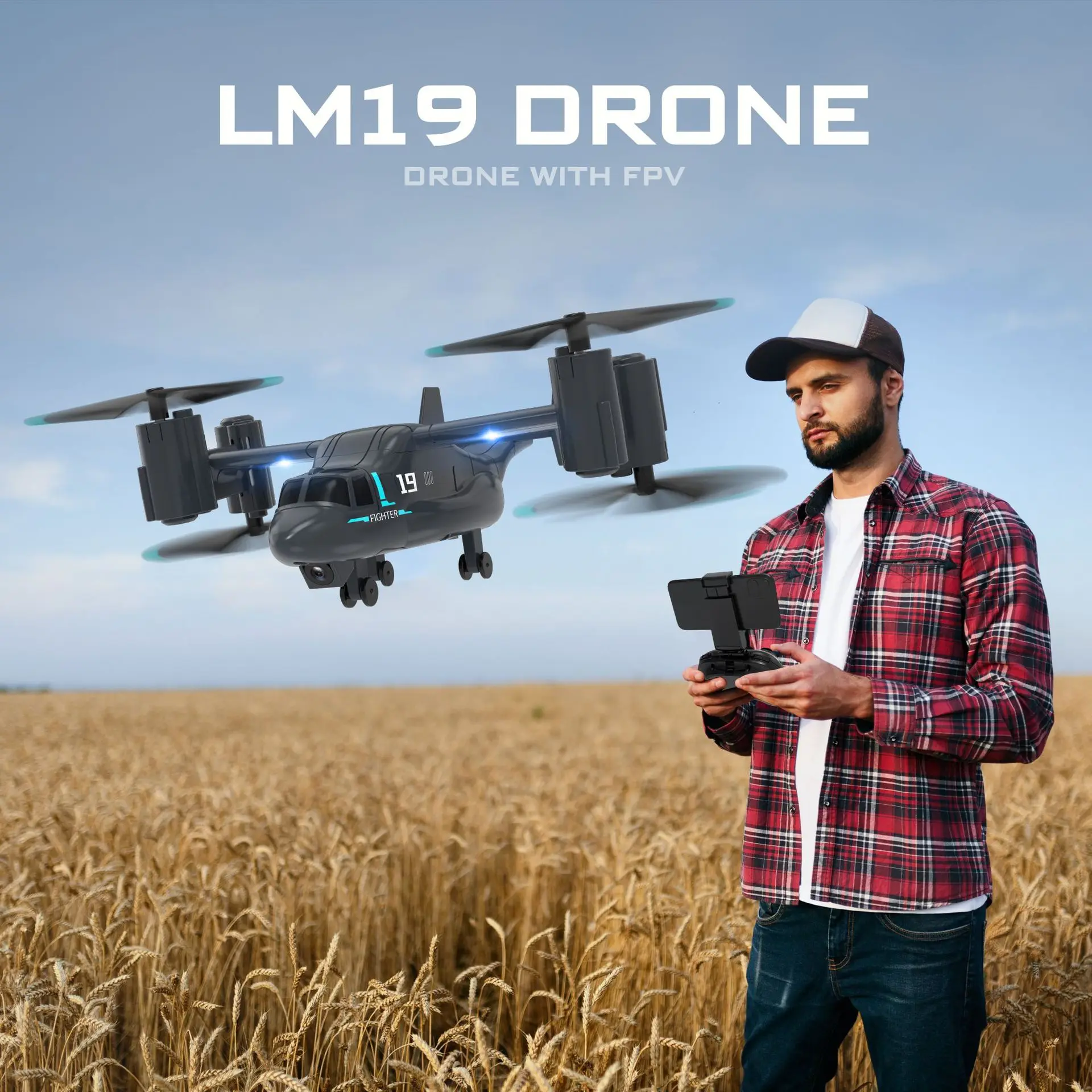 Lm19 helicóptero de controle r - Jjrc Drone X12 avaliação e preço