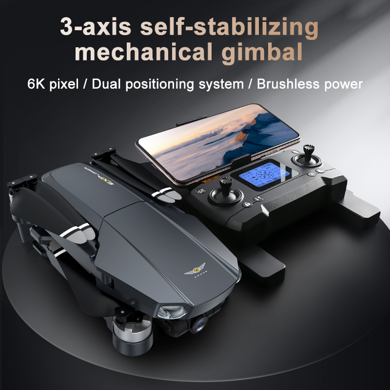 JJRC X20 3-Axis Gimbal Anti-sh - Jjrc Drone X20 avaliação e preço