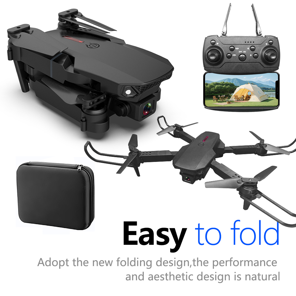 E88 mini drone uav 360 graus d - Eachine Drone E58 avaliação e preço