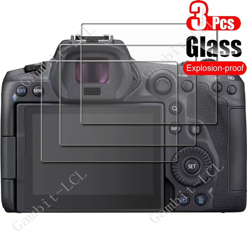 3 peças de vidro temperado par - Canon Camera Eos R8 avaliação e preço