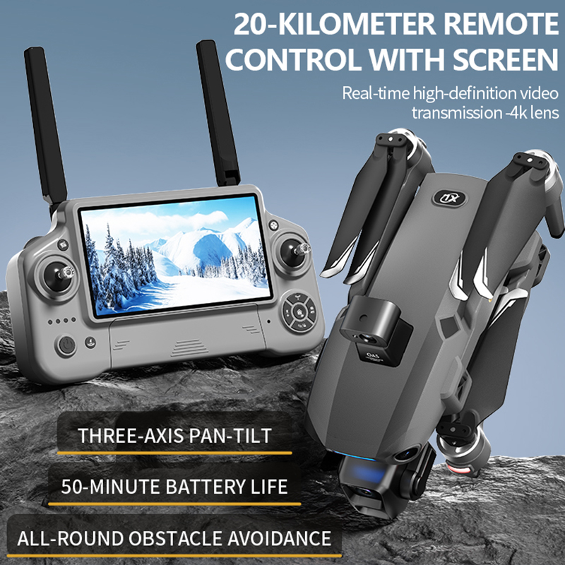 Novo Drone 8K com Câmera Dupla - Drone Aerial Photography avaliação e preço
