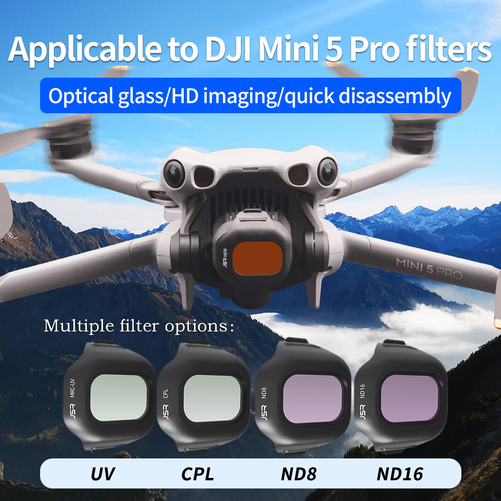 Filtros para Lentes DJI Mini 5 - Drone Ndvi avaliação e preço