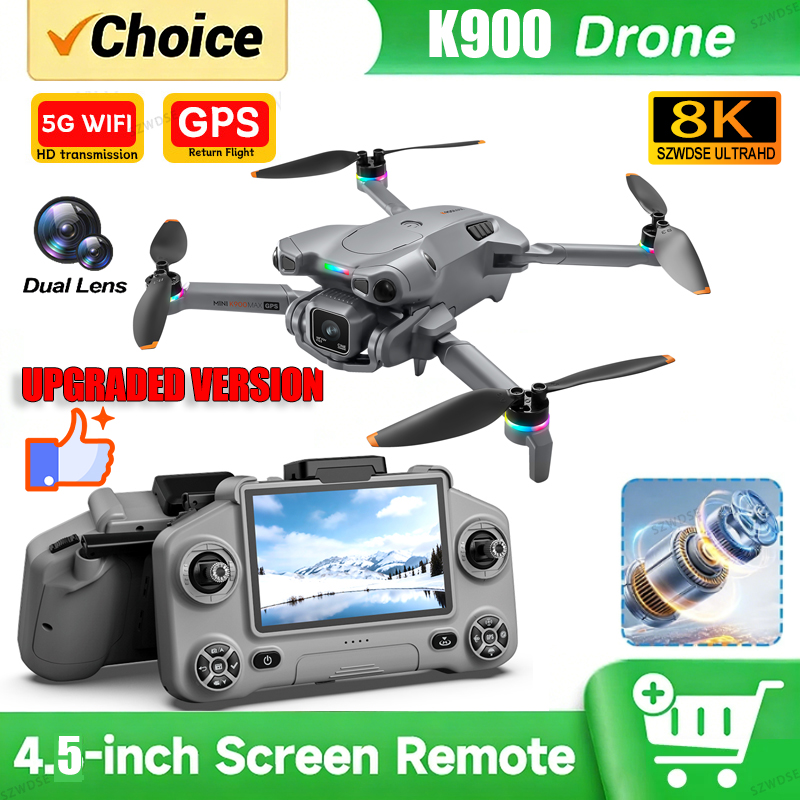 Novo Drone K900 MAX com Câmera - Drone Surveying avaliação e preço