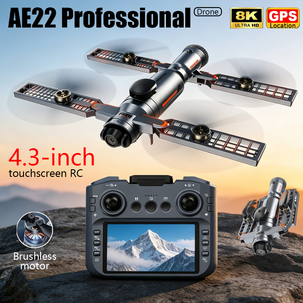 Drone Dobrável AE22 PRO MAX At - Drone Surveying avaliação e preço