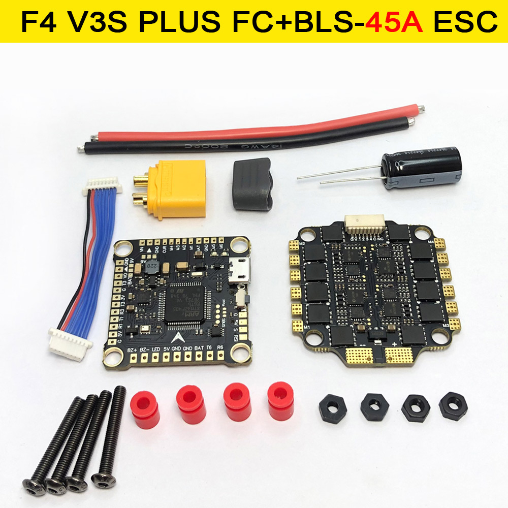 NOVO F4 V3S PLUS Controlador d - Betaflight Fc F4 avaliação e preço