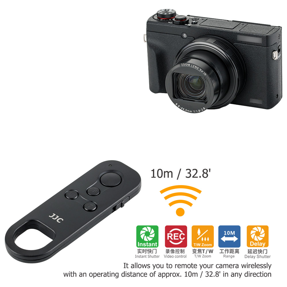 JJC BR-E1 Controle Remoto Blue - Canon Camera Eos R8 avaliação e preço