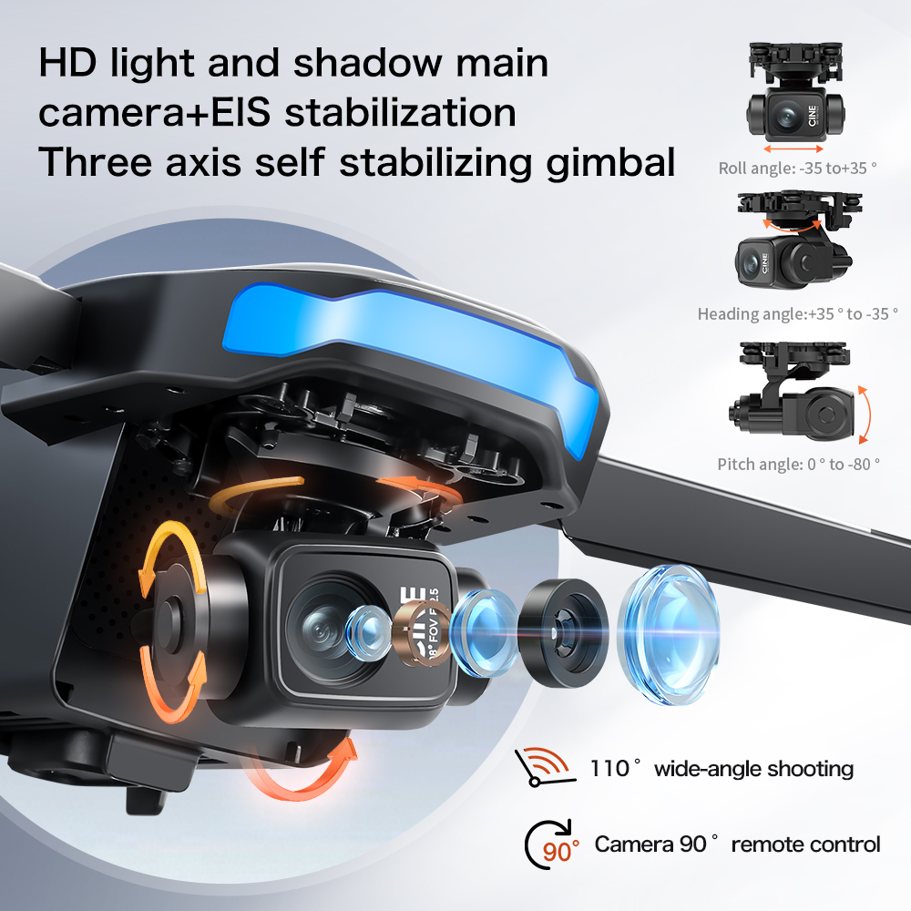 Novo Drone S-X1 MAX GPS 8K Pro - Drone Lidar avaliação e preço