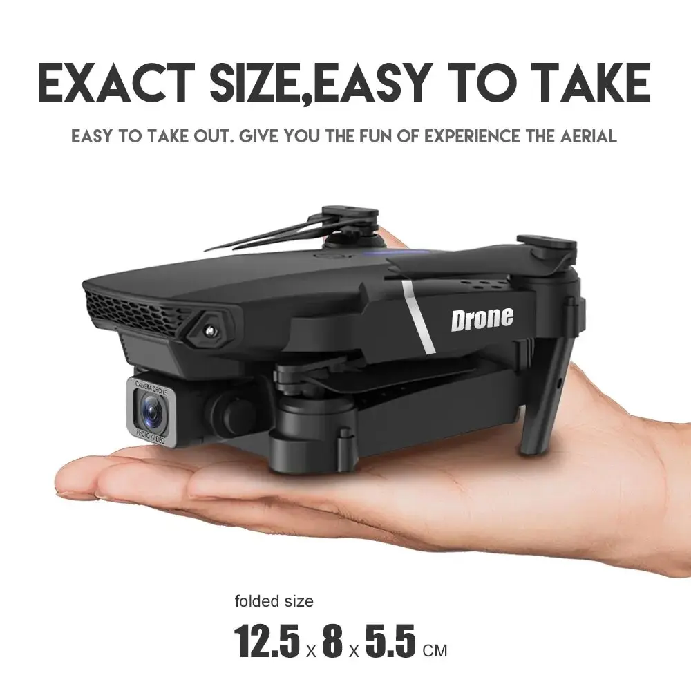 2024 E88Pro RC Drone 4K 1080P  - Eachine Drone E58 avaliação e preço