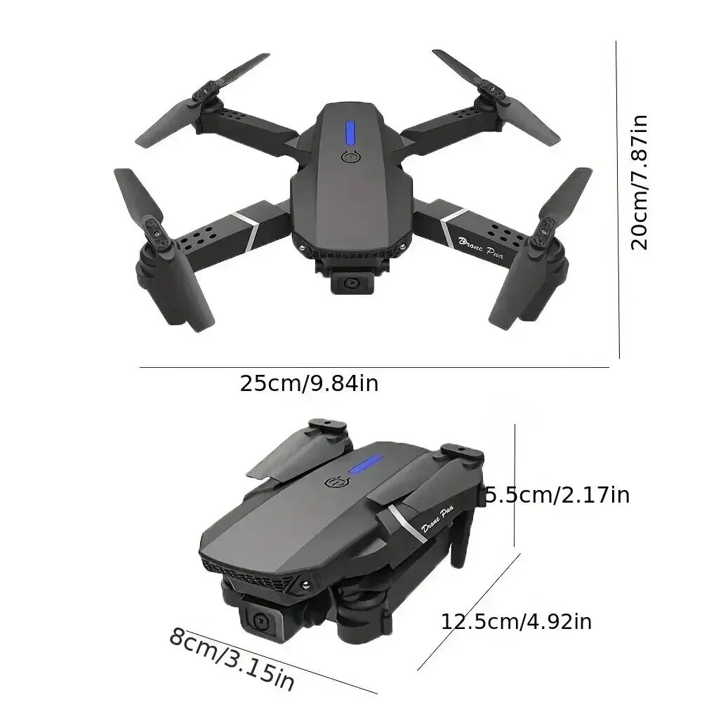 2024 E88Pro RC Drone 4K 1080P  - Eachine Drone E58 avaliação e preço