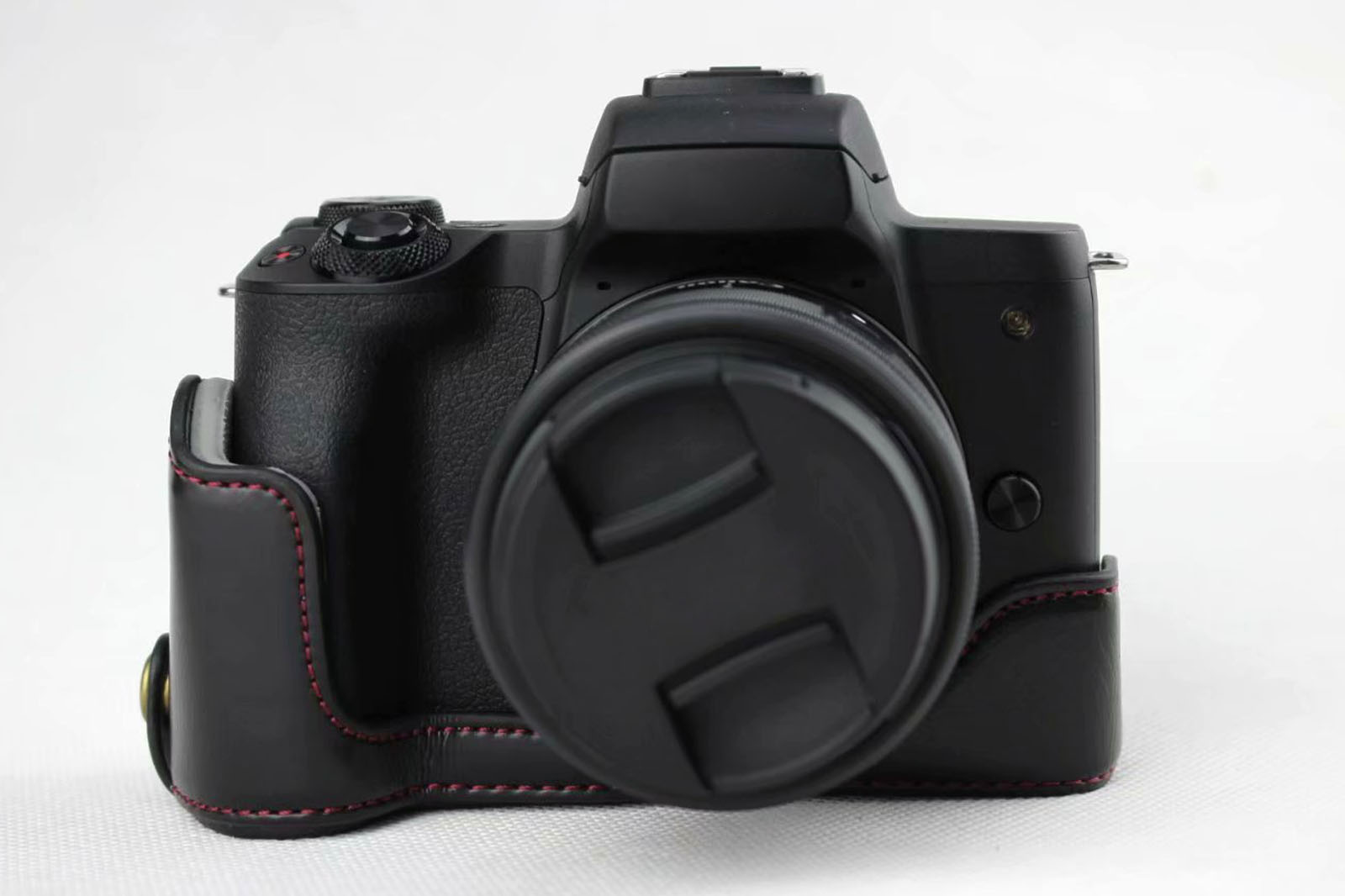 Couro protege meio aperto de c - Canon Camera Eos M50 Mark Ii avaliação e preço